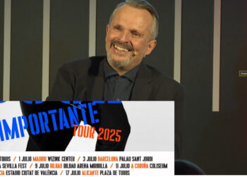 Miguel Bosé vuelve a los escenarios con ‘Importante Tour’