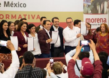 Dirigentes nacionales de Morena representan la juventud transformadora: Heriberto Aguilar