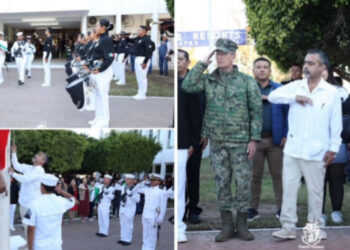 Conmemoran aniversario de la Revolución Mexicana con desfile cívico