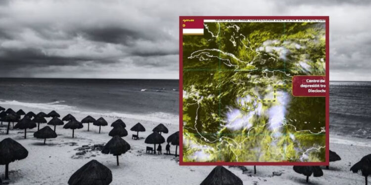 Depresión tropical 18 avanza sobre el Caribe ¿es peligroso para México? | RUTA y TRAYECTORIA