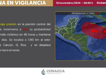 Despliegan Misión de Enlace y Coordinación en Q Roo por potencial ciclón