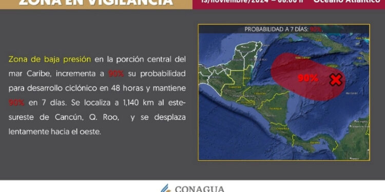 Despliegan Misión de Enlace y Coordinación en Q Roo por potencial ciclón