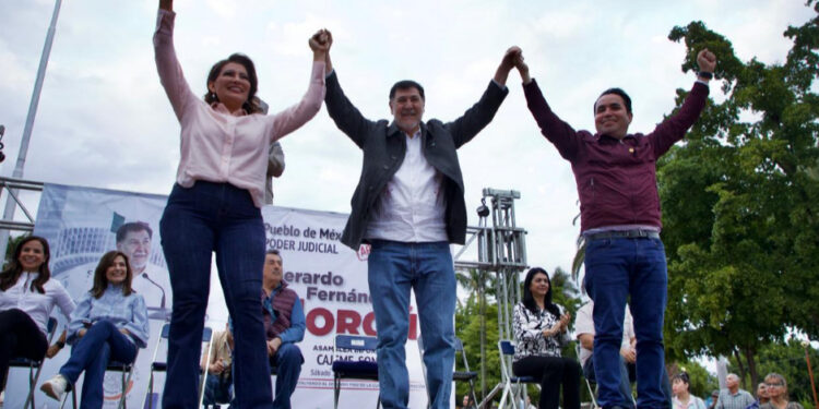 Avanza la elección histórica de juzgadores por voto popular: Gerardo Fernández Noroña