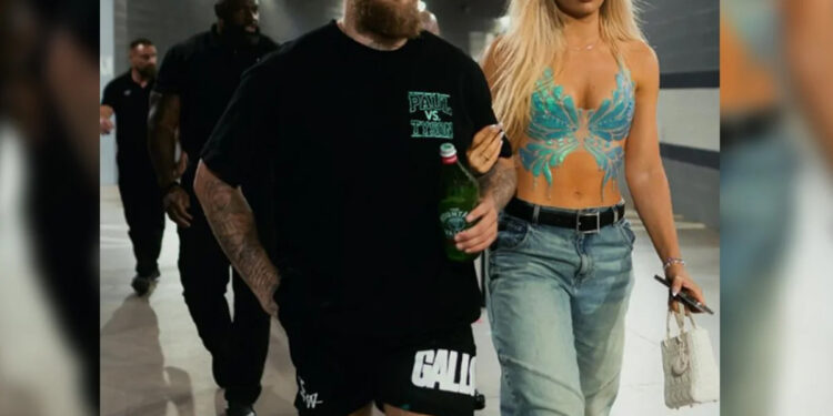 Novia de Jake Paul causa polémica: «Eres más grande que el Super Bowl»