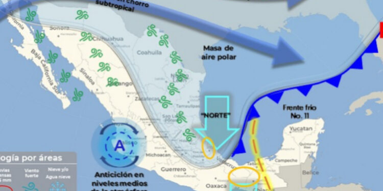 Continuarán cielos parcialmente nublados