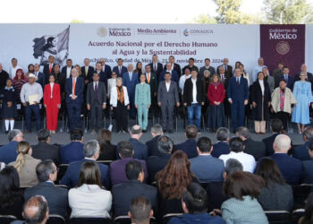 Garantizan Gobernador y Presidenta suministro de agua para Sonora