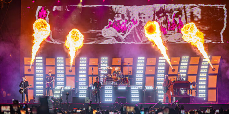 Green Day hace un repaso por su notable carrera en el Corona Capital 2024