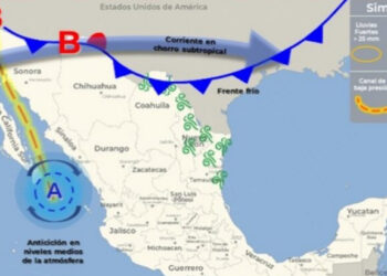 Se espera para hoy la aproximación de un nuevo frente frío