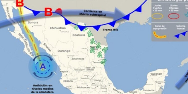 Se espera para hoy la aproximación de un nuevo frente frío