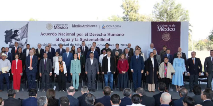 Hidalgo respalda Acuerdo Nacional por el Derecho al Agua