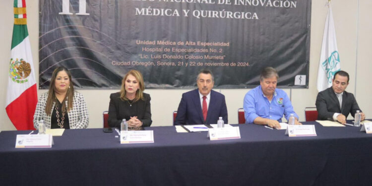 Inaugura Javier Lamarque “Ll Congreso De Innovación Médica Y Quirúrgica” En Cajeme