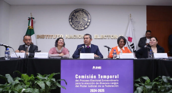 Instala INE la Comisión para la elección judicial