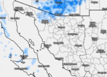 Persiste la probabilidad de lluvias y aguanieve durante el día