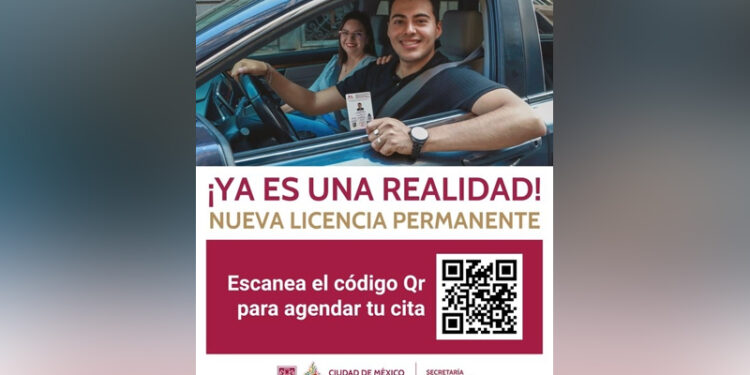 Habilitan link para trámite de licencia permanente en CDMX