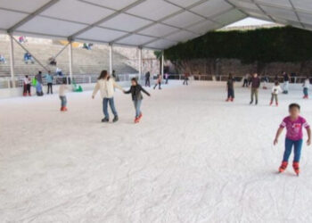 Disfrutarán hermosillenses de la Pista de Hielo