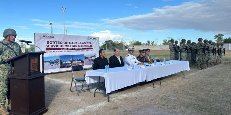 Realiza Gobierno Municipal Sorteo Del Servicio Militar Nacional