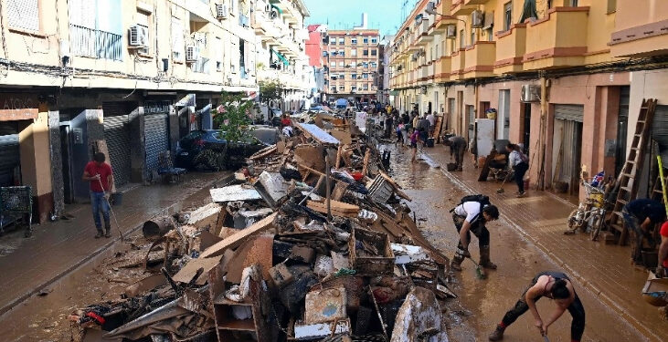 Se elevan a 205 los muertos por las lluvias torrenciales en España