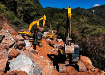 Supervisa SICT trabajos de estabilización tras derrumbe en autopista Puebla-Veracruz
