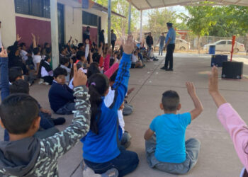 Imparten Taller De Seguridad Vial Y Leyes De Tránsito A Alumnas, Alumnos, Madres Y Padres De Familia De La Primaria Rafael Amaya Amaya
