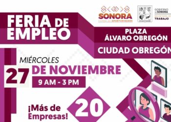 Ofrece Gobierno de Sonora alternativas de empleo en el sur del estado