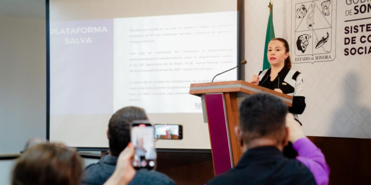 Por iniciativa del Gobernador Durazo se creó Salva un sistema para atender la violencia familiar y de género: Zulema Boneo