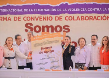Evelyn Salgado conmemora Día Internacional de la Eliminación de la Violencia contra las Mujeres en Guerrero