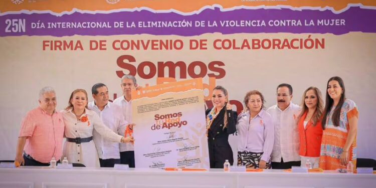 Evelyn Salgado conmemora Día Internacional de la Eliminación de la Violencia contra las Mujeres en Guerrero