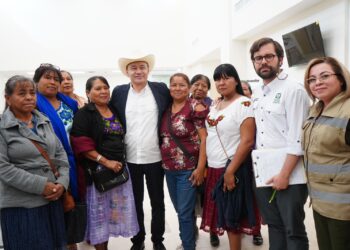 Garantiza Gobernador Durazo mejores condiciones para personal de salud y supervisa obra de Hospital Comunitario Vícam Switch