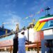 Gobernador Durazo potencia al Puerto de Guaymas con primer barco para mantenimiento de rutas marítimas en México