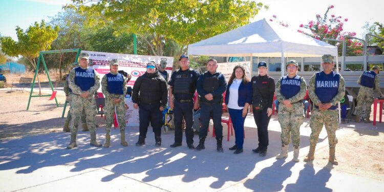 Realizan con éxito Feria de Servicios en la colonia Los Pioneros de Cajeme