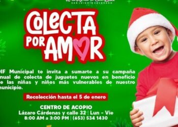 Invita DIF Municipal a sumarse a la Colecta Por Amor