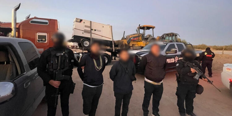 Trabajo de inteligencia y coordinación lleva a aprehensión de tres presuntos homicidas: SSP