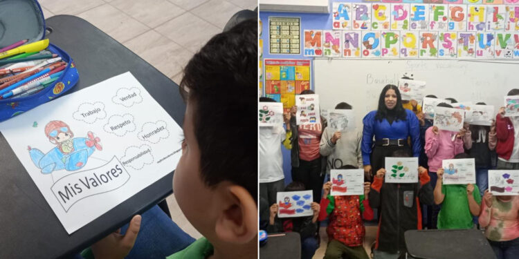 Realiza Gobierno De Cajeme Plática Para El Fomento De Valores En Niñas Y Niños Del Municipio