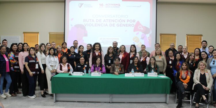 IMPARTE INSTITUTO CAJEMENSE DE LA MUJER CONVERSATORIO SOBRE “RUTA DE ATENCIÓN POR VIOLENCIA DE GÉNERO”