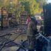Sofocan Bomberos de Hermosillo incendio en una fábrica de tarimas de madera