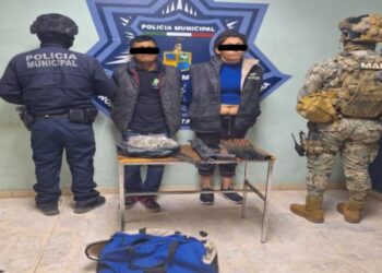 Asegura  SSPM y MARINA en operativo nocturno drogas, cartuchos y arma de fuego