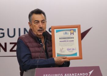 Gobierno de Cajeme recibe reconocimiento por su compromiso con  la transparencia