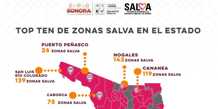 Apoyan municipios iniciativa de gobernador Durazo para brindar seguridad a mujeres
