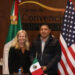 Ricardo Gallardo se reúne con Melissa Bishop, cónsul general de Estados Unidos