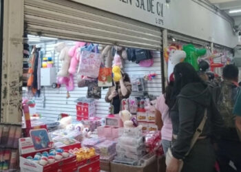 Denuncian habitantes y comerciantes establecidos en el Centro a 45 plazas chinas sin medidas de protección civil