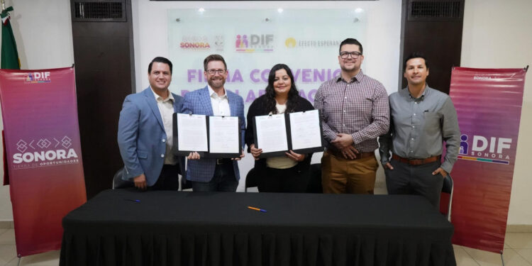 DIF Sonora y The Hope Effect fortalecen el programa “Familias de Corazón”
