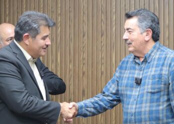 Firma Javier Lamarque convenio de colaboración entre el Ayuntamiento de Cajeme y el ITSON