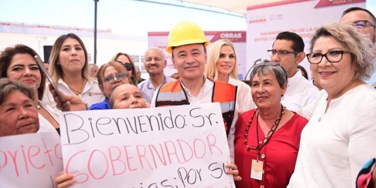 Gobernador Durazo cumple a sonorenses con rehabilitación de más de 120 vialidades en municipios