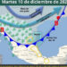Por nuevo frente frío se esperan hoy ráfagas de viento de 40 a 60 kph sobre el noroeste de la entidad