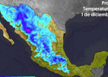 Más de la mitad del país con heladas de hast -10 °C, además habrá lluvias en diversos estados este 1 de dicembre