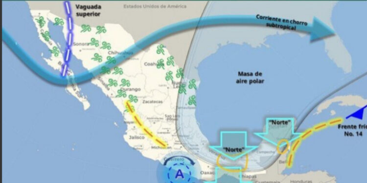 Continuarán predominando temperaturas mínimas de -10 a -5 grados en la sierra de Sonora