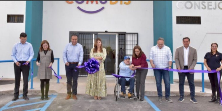 Inauguran la remodelación del edificio de COMUDIS