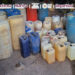 En el estado de Hidalgo, se ejecutaron seis órdenes de cateo en predios utilizados para almacenar hidrocarburo y se detuvo a cinco personas
