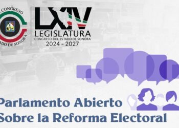El Congreso de Sonora reitera invitación a participar en los Parlamentos Abiertos sobre la reforma electoral