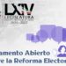 El Congreso de Sonora reitera invitación a participar en los Parlamentos Abiertos sobre la reforma electoral